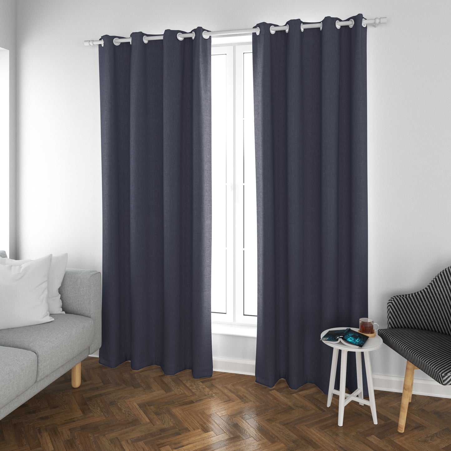 Cortinas Black Out- Navy