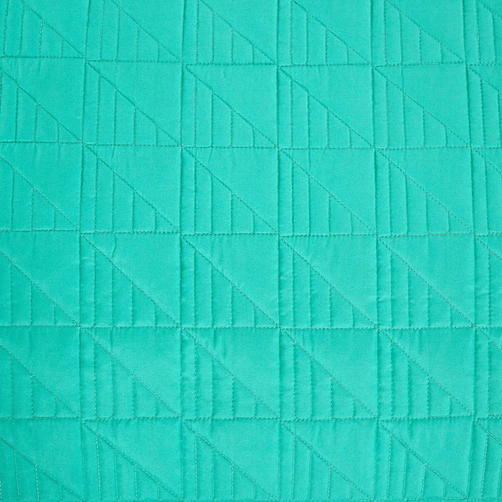 Quilt aqua (Edredón de 3 piezas)