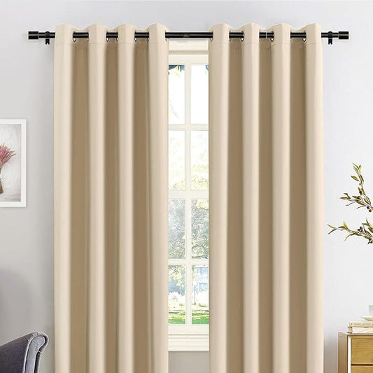 Cortinas Black Out- Ivory